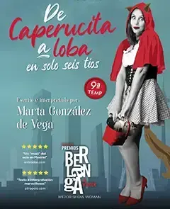 De Caperucita a loba en solo seis tíos